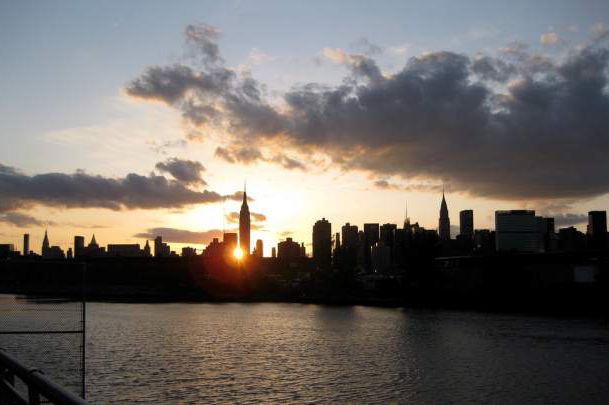 Sunset from Greenpoint by Caryn Rose on Flickr